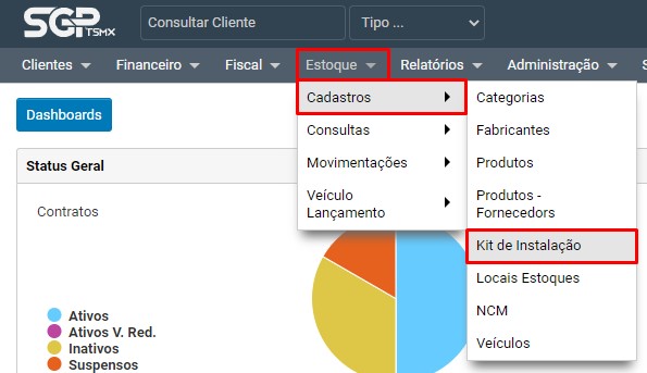 Acessando Kit de Instalação