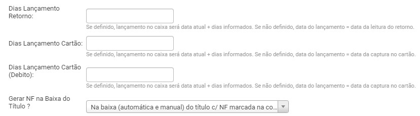 Pontos de Recebimento Parte 3