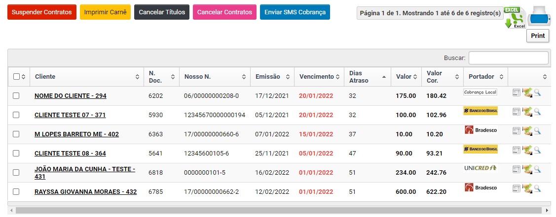 Títulos Retornados na segunda busca